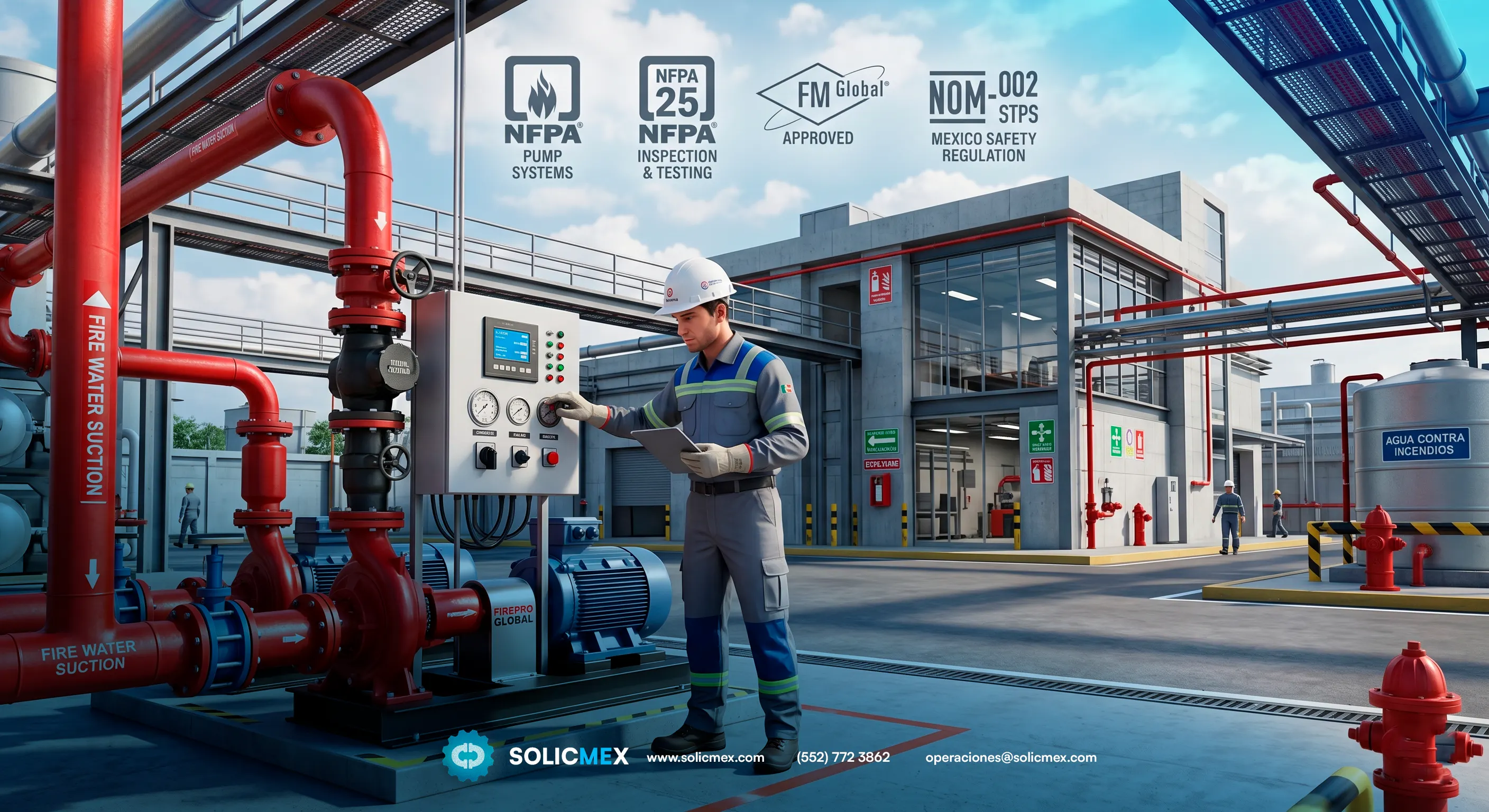 The importance of certifications in fire protection systems: Solicmex’s commitment to safety